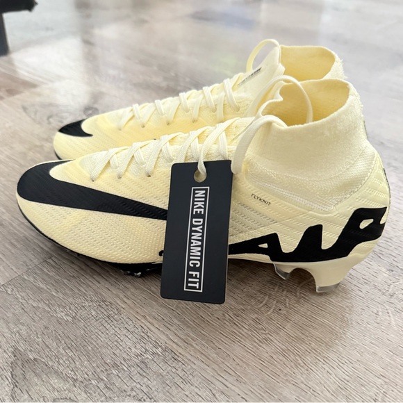 Nike Zoom Mercurial Superfly 9 Elite FG Lemonade DJ4977-700 Size 6